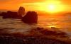 Crescent Beach at Sunset, Ecola State Park, Oregon